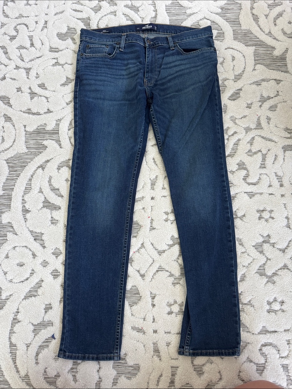 Men's Hollister Dark Blue Skinny Jeans